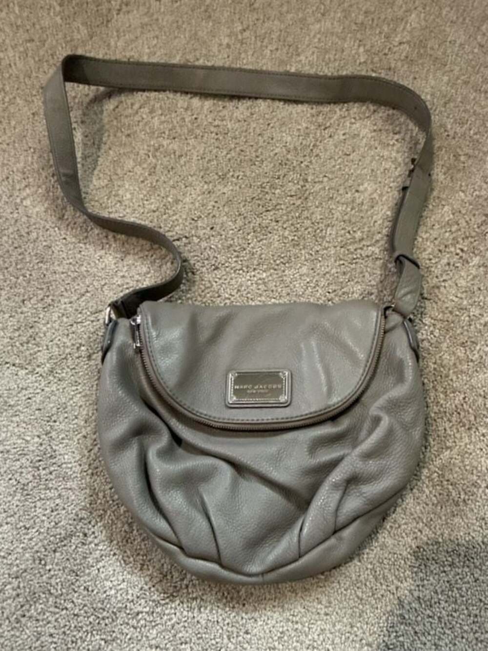Marc by Marc Jacobs Q Natasha Pebbled Leather Crossbody Bag